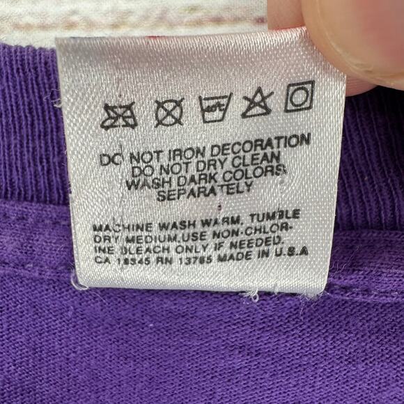 VTG Minnesota Vikings NFL Central Division 1992 Champions T-Shirt Mens XL Purple - Picture 7 of 9